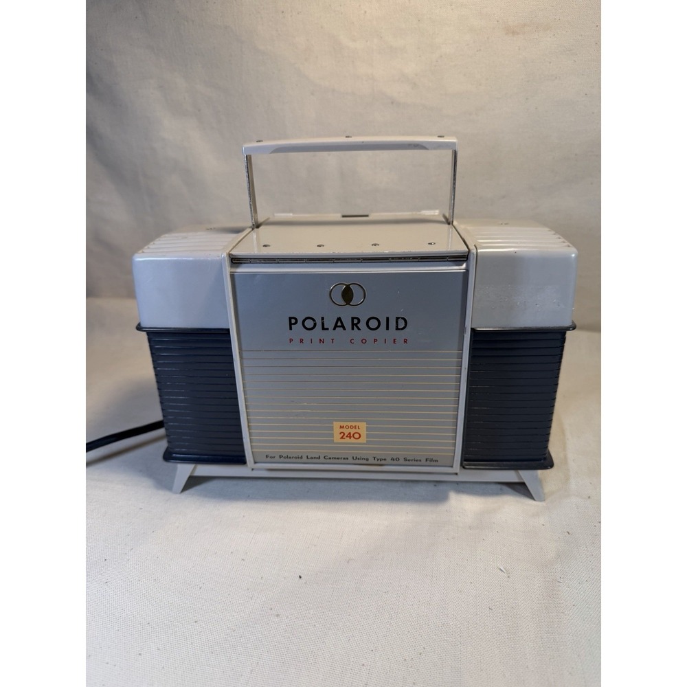 Vintage Polaroid Print Copier Model 240 –‎ Works, Rare 1950s Photo Equipment